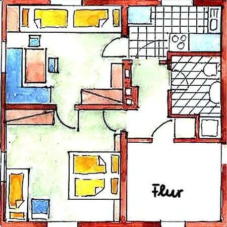 アパート Haus Doro Und Kurt シュルンス